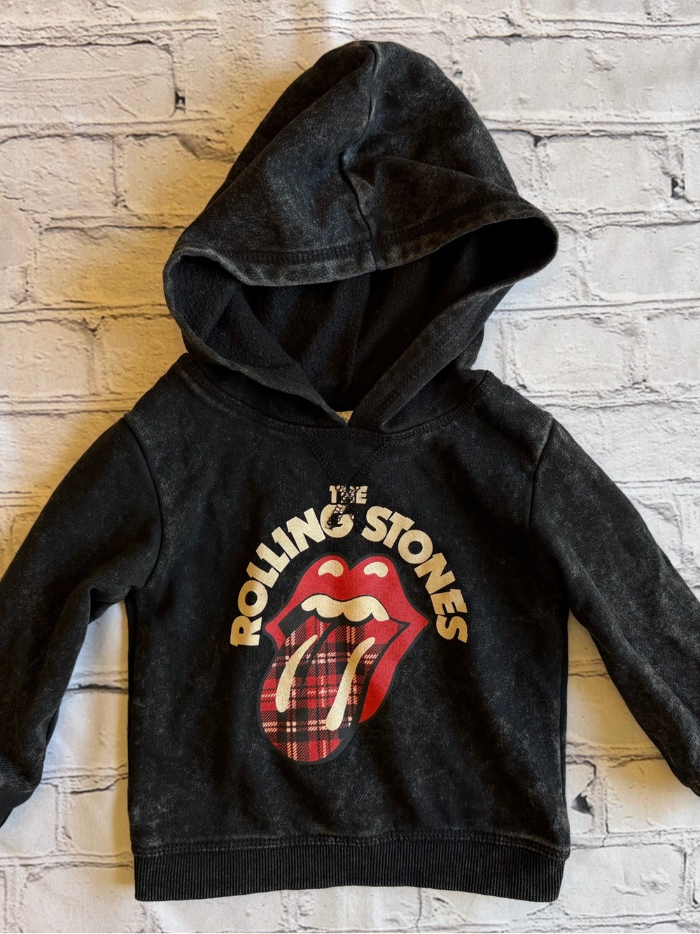 The Rolling Stones Toddler Hoodie Logo 18 Months Hooded Sweatshirt Baby